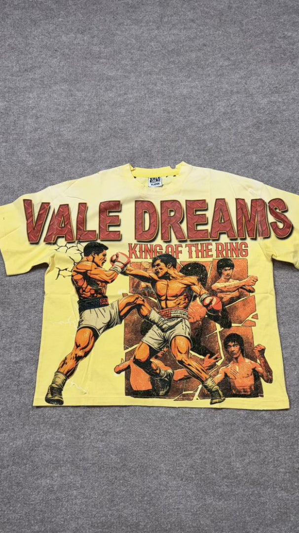 Valley Dreams T shirt(yellow)