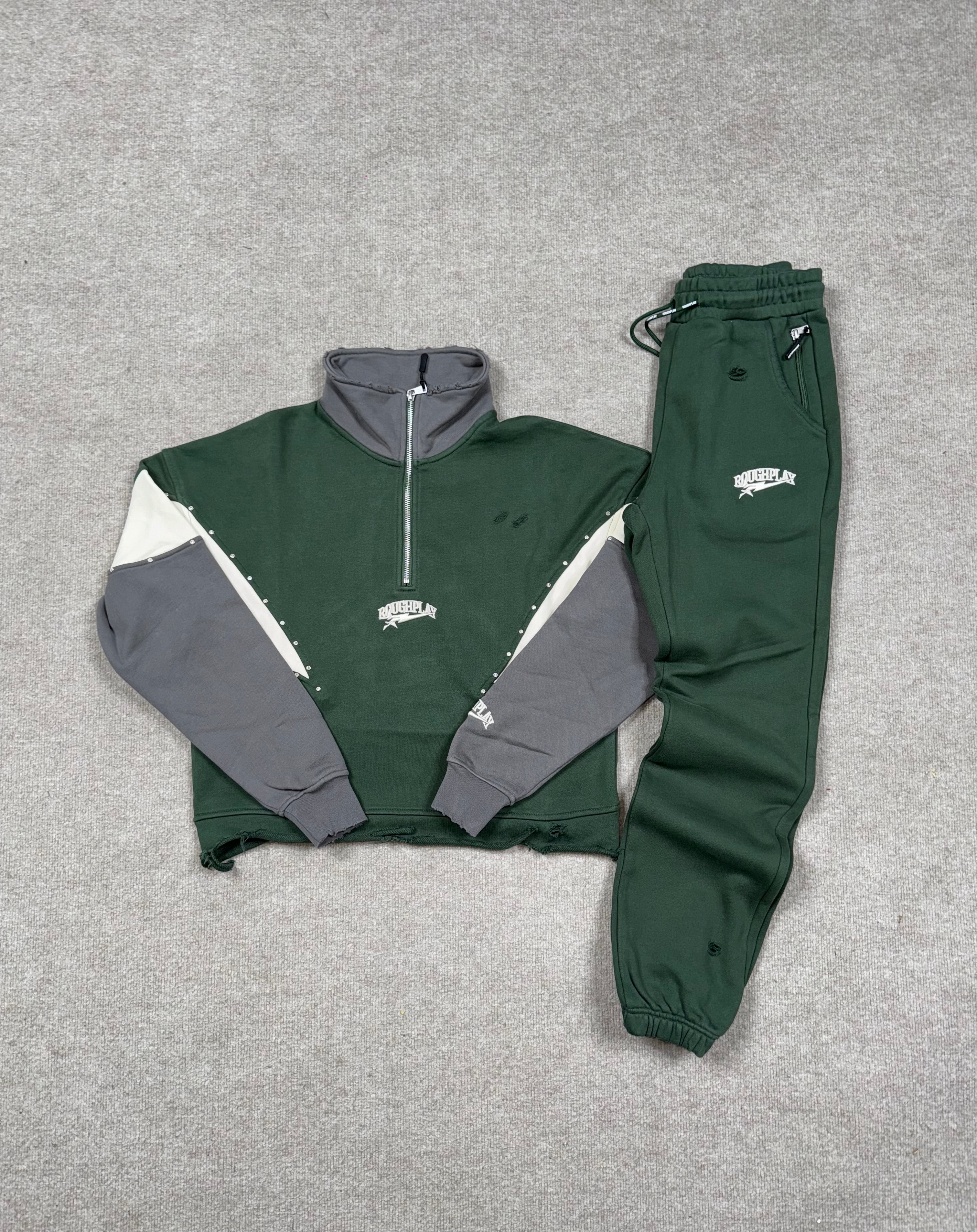 RoughPlay Quarter Zip (Green)