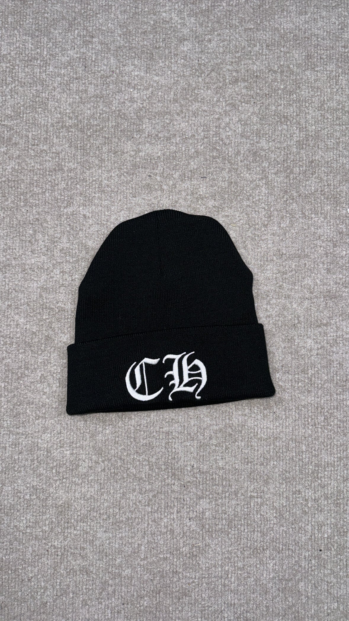 Chrome hearts Beanie CH Black/White