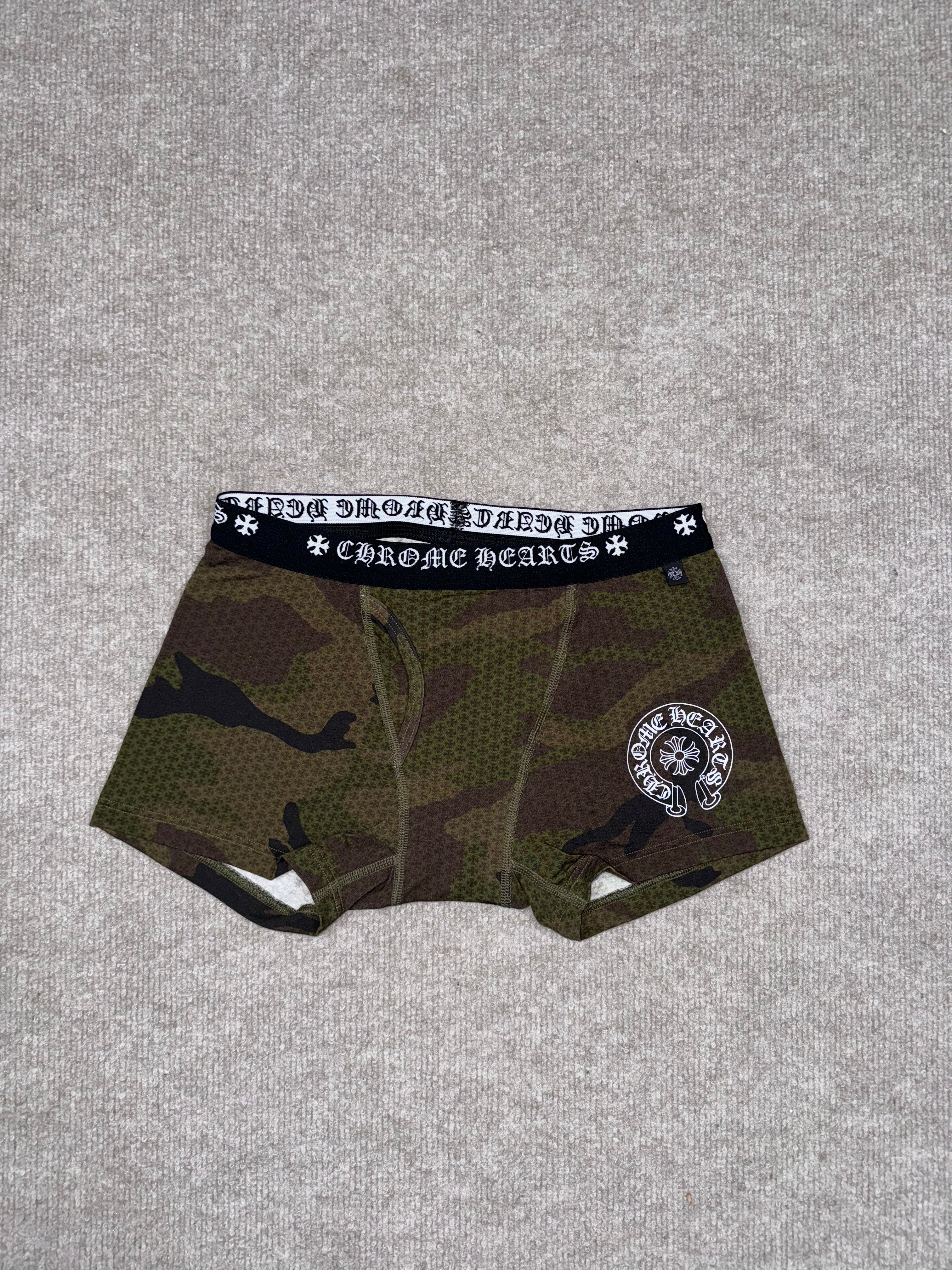 Chrome Hearts Boxers Brief Shorts (Camo)