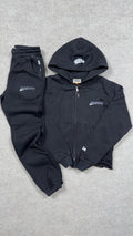 RoughPlay Distressed Sweatsuit (Black/Black)