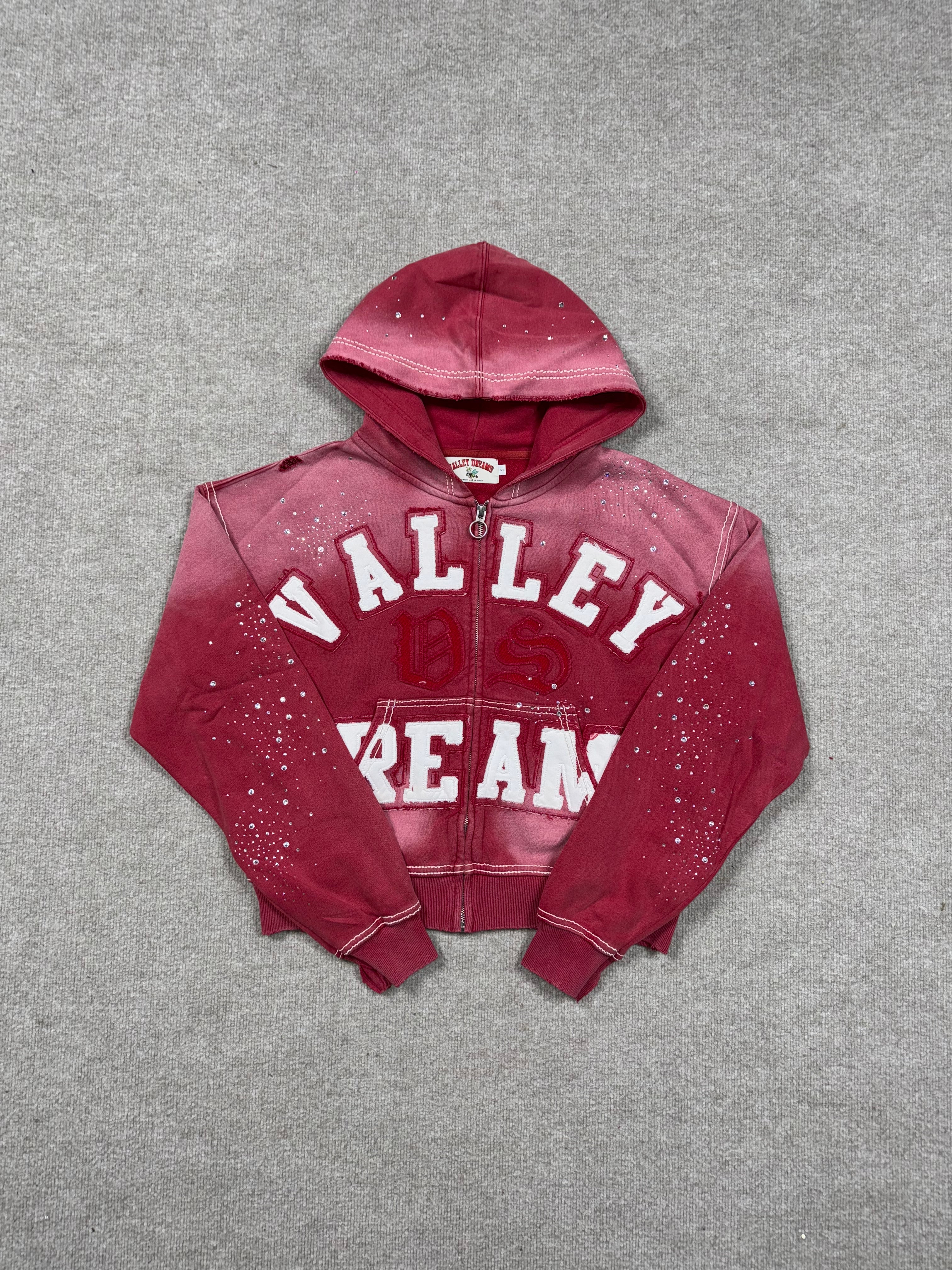 Vale Forever Classico Zip Up
Hoodie 'Ruby'