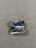 Bottega Veneta 'Orbit' Blue & Silver Sneakers