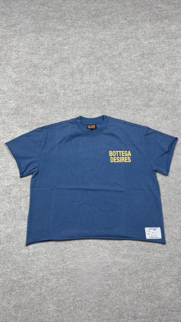 Bottega Desires 'Fuck Em' Blue Tee