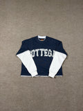 Bottega Desires War L/S Navy Long sleeve