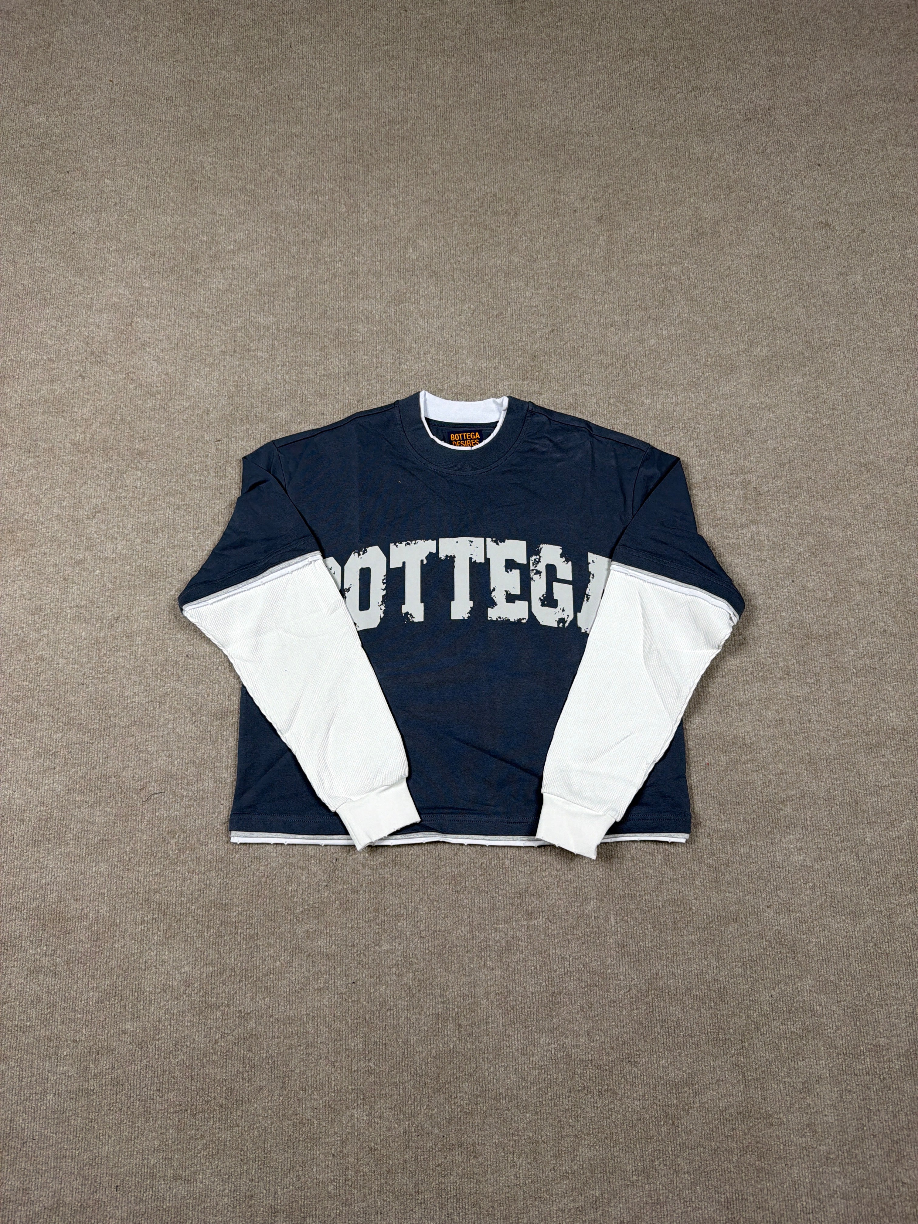Bottega Desires War L/S Navy Long sleeve