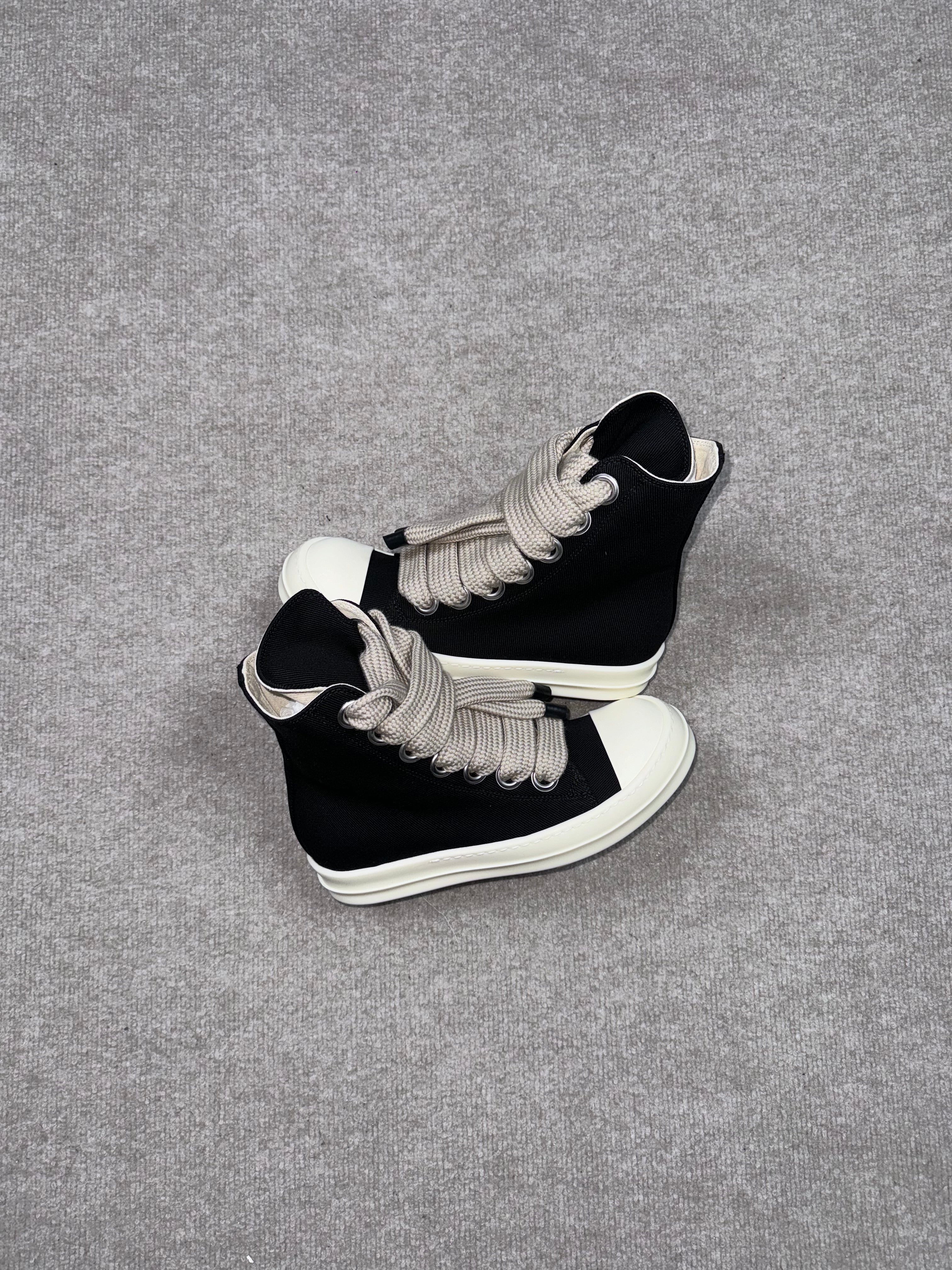 Rick Owens High Top Jumbo Laced (With zipper)