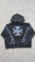 Godspeed Cross Faded black hoodie