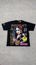 Lost intricacy Black Front Page Mag T-Shirt