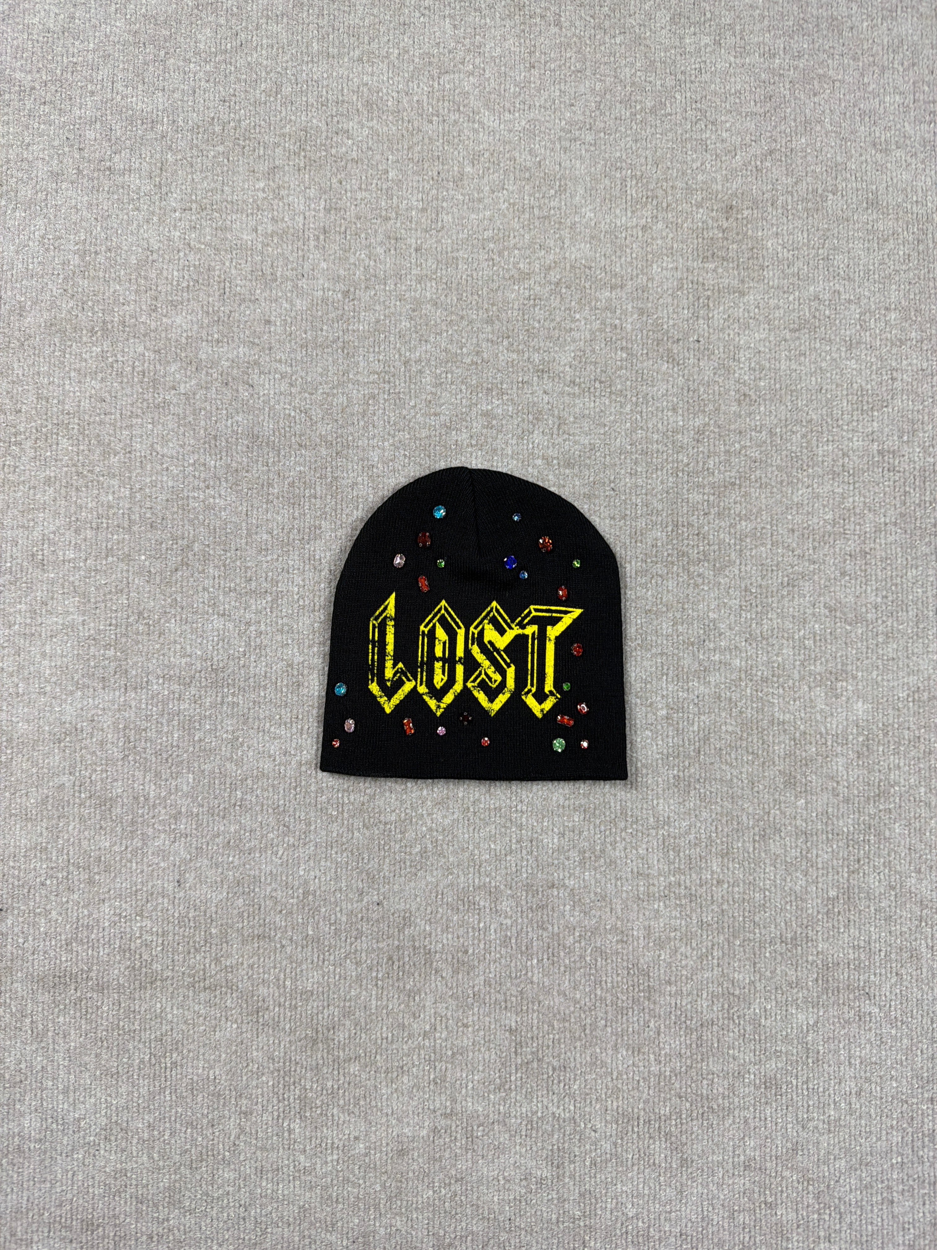 Lost Intricacy Black/Yellow Beanie