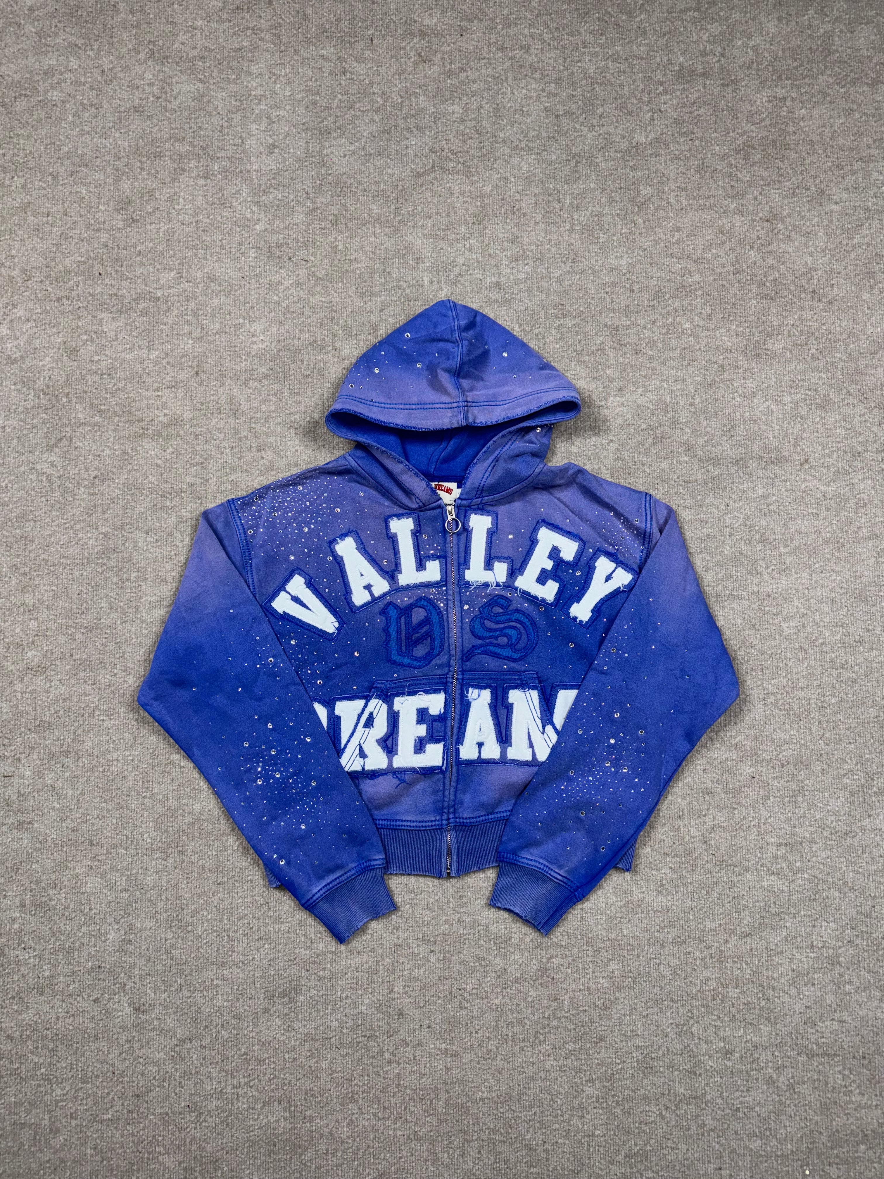 Vale Forever Classico Zip Up
Hoodie 'Blue'