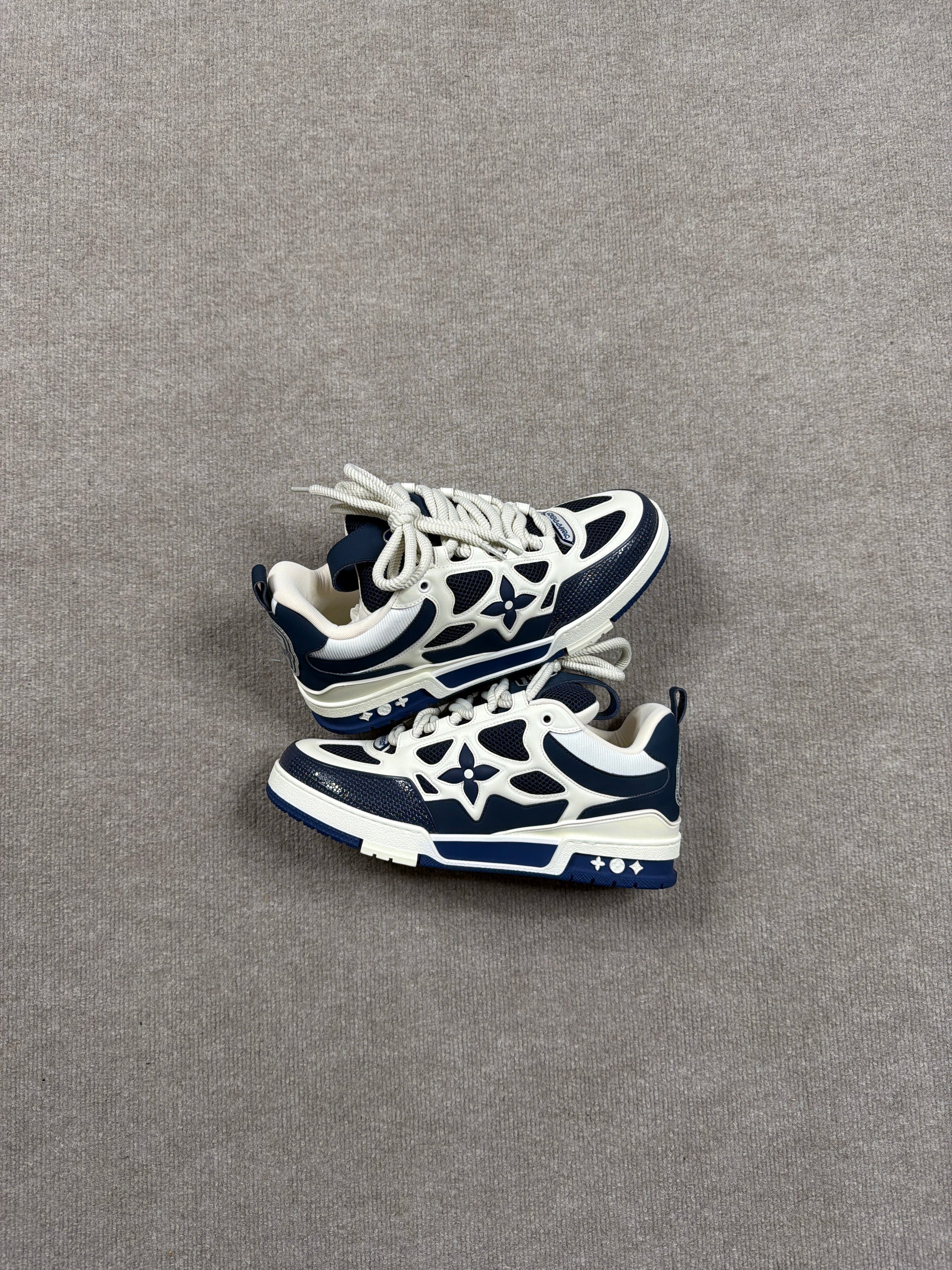 Louis Vuitton Skates Navy Blue/White