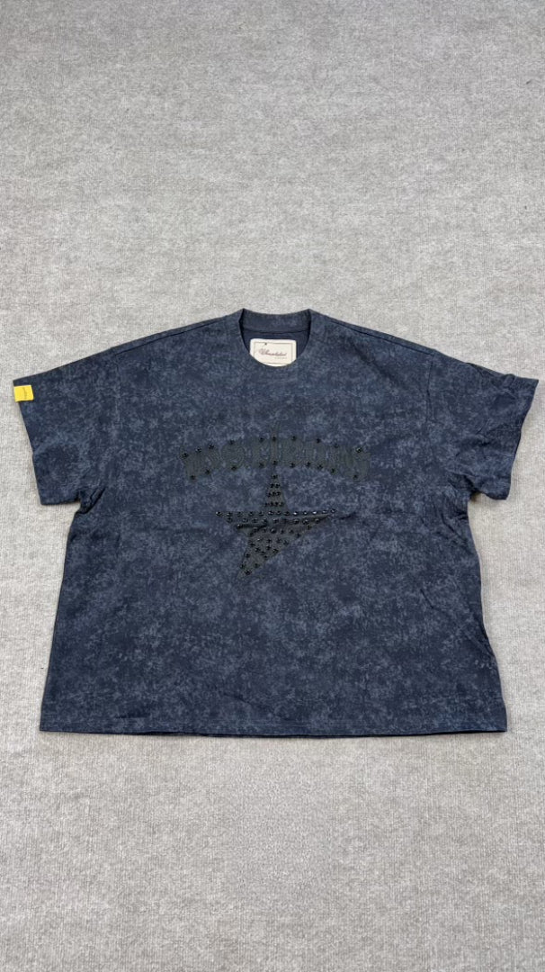 When smoke clears Navy blue T shirt