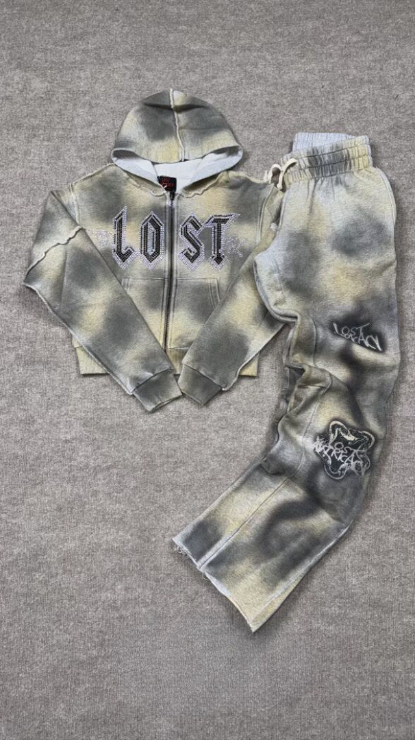 Lost intricacy Womens set (Grey)