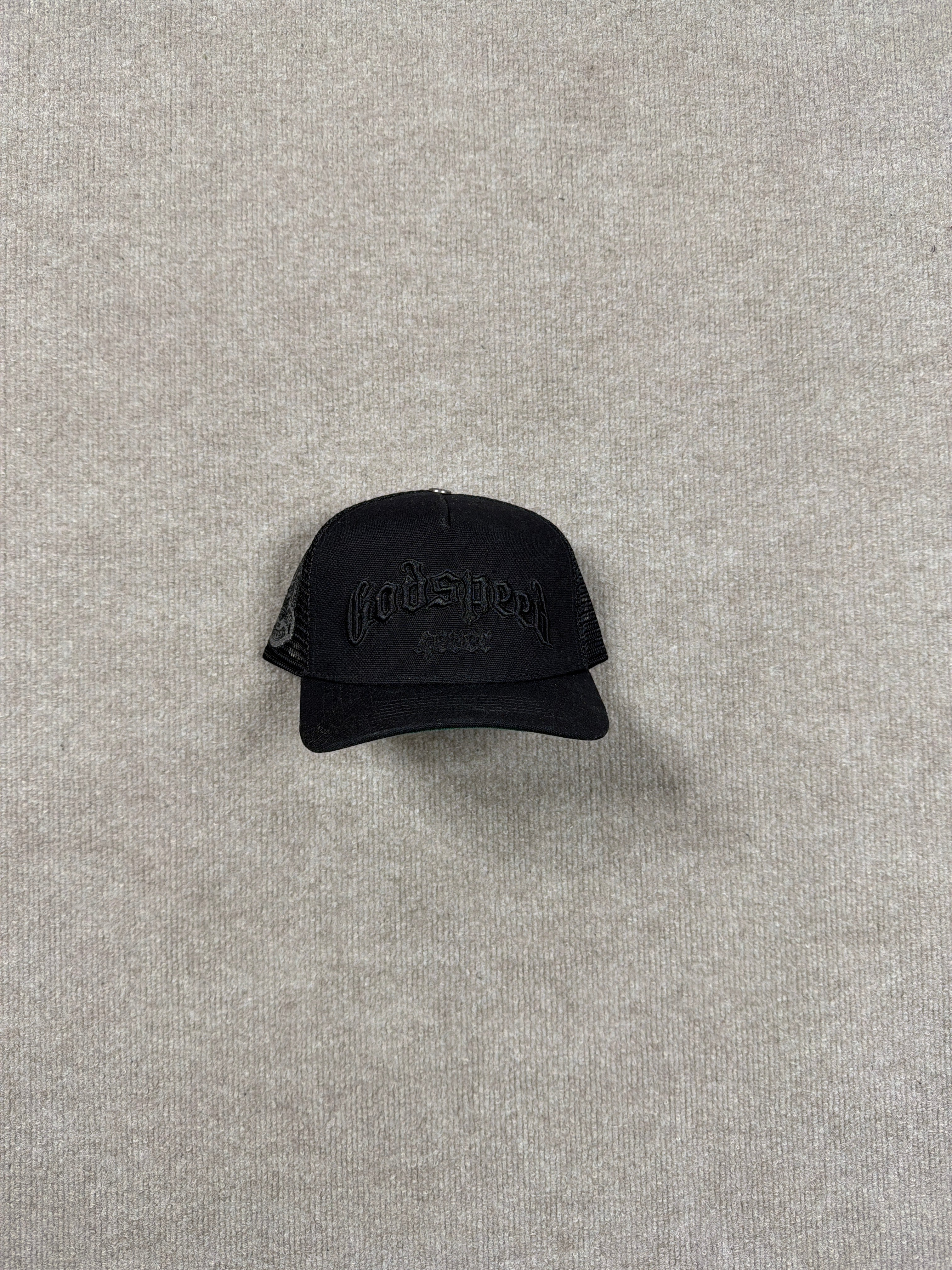 Gospeed Black/Black Trucker Hat