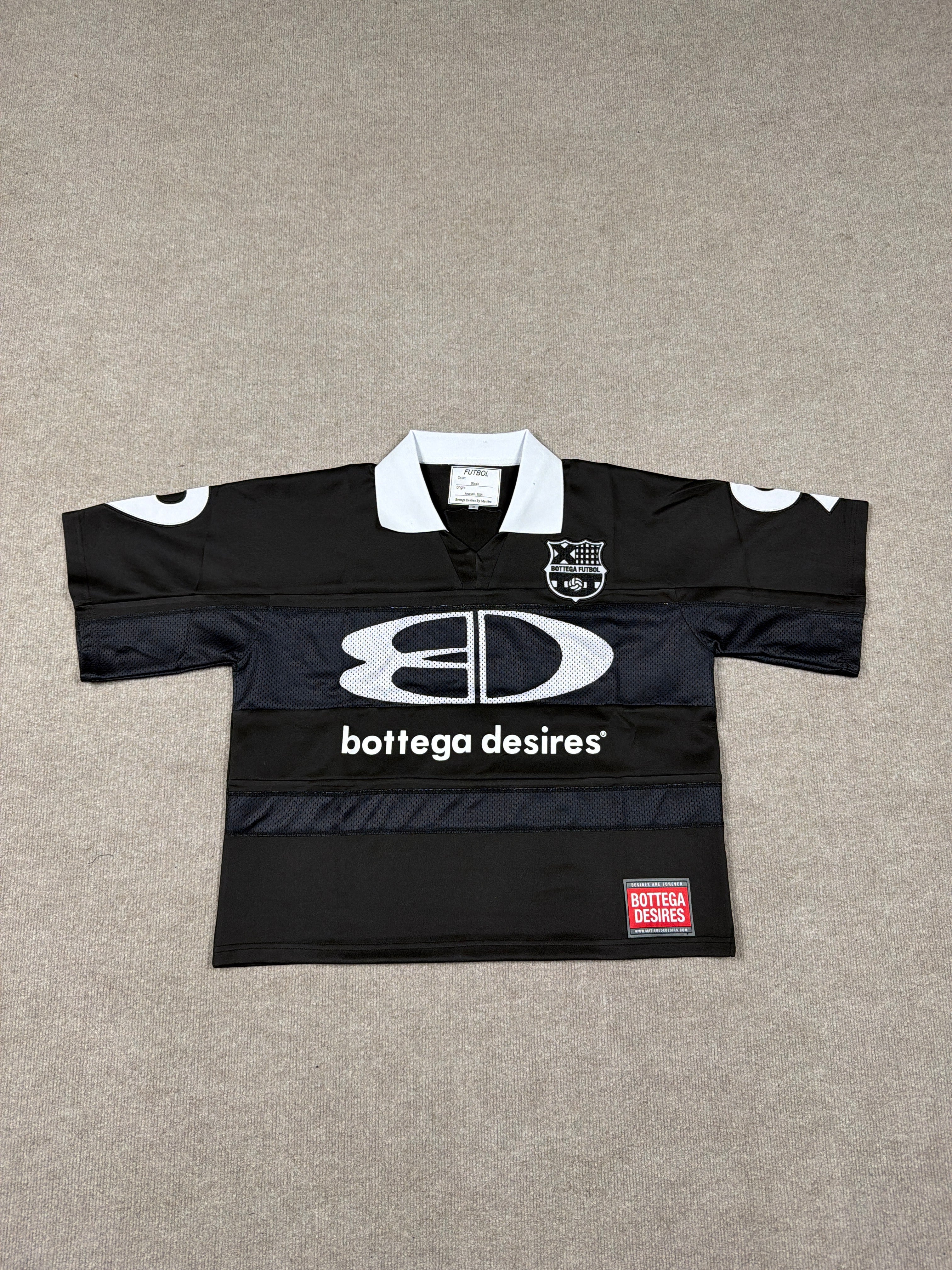 Bottega Desires Futbol Black Jersey