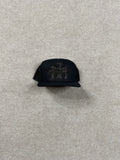 Chrome Hearts Black Triple Cross Cemetery Hat
