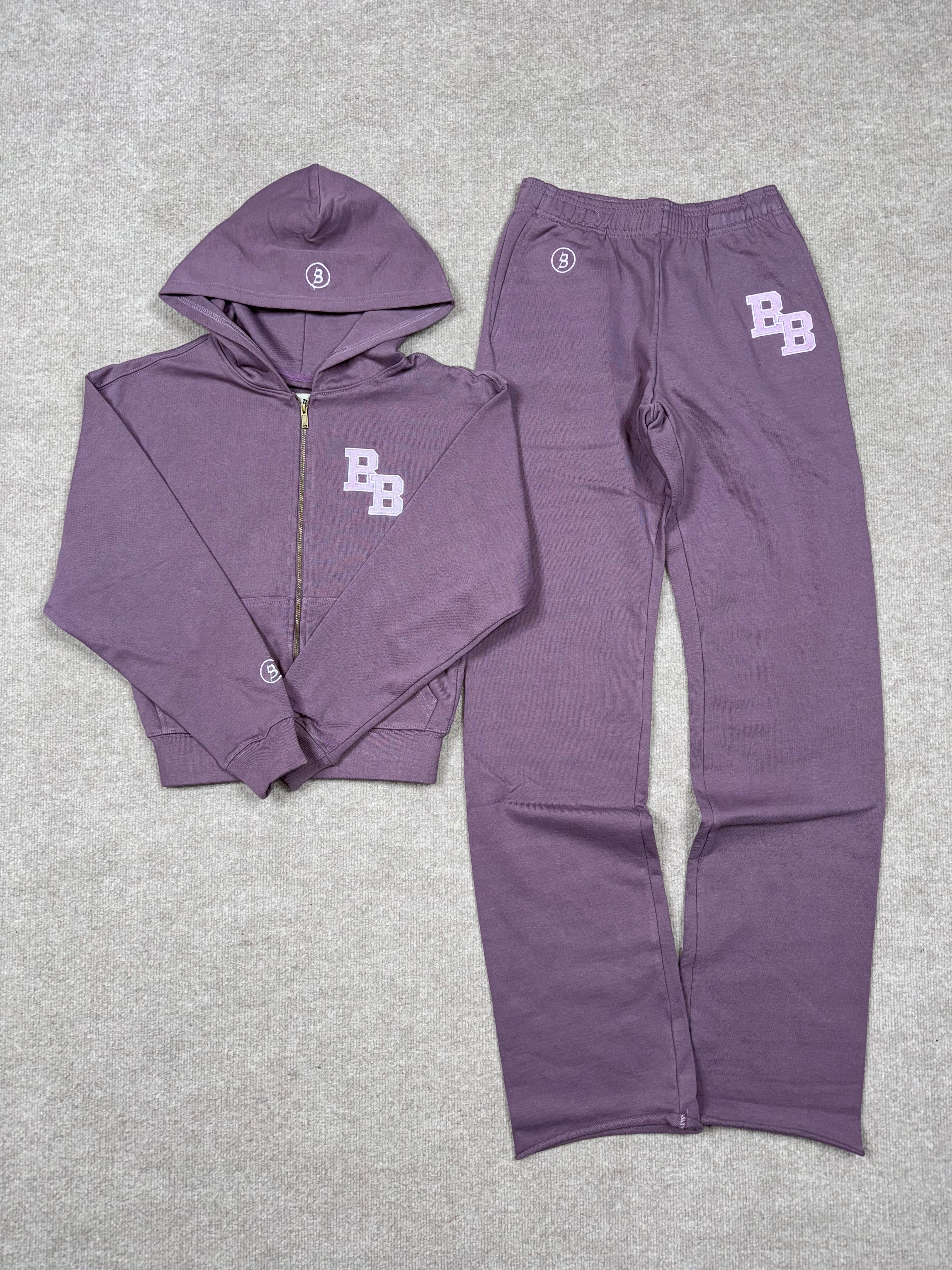 Body By Raven Women’s sweatsuit (Dark Purple)
