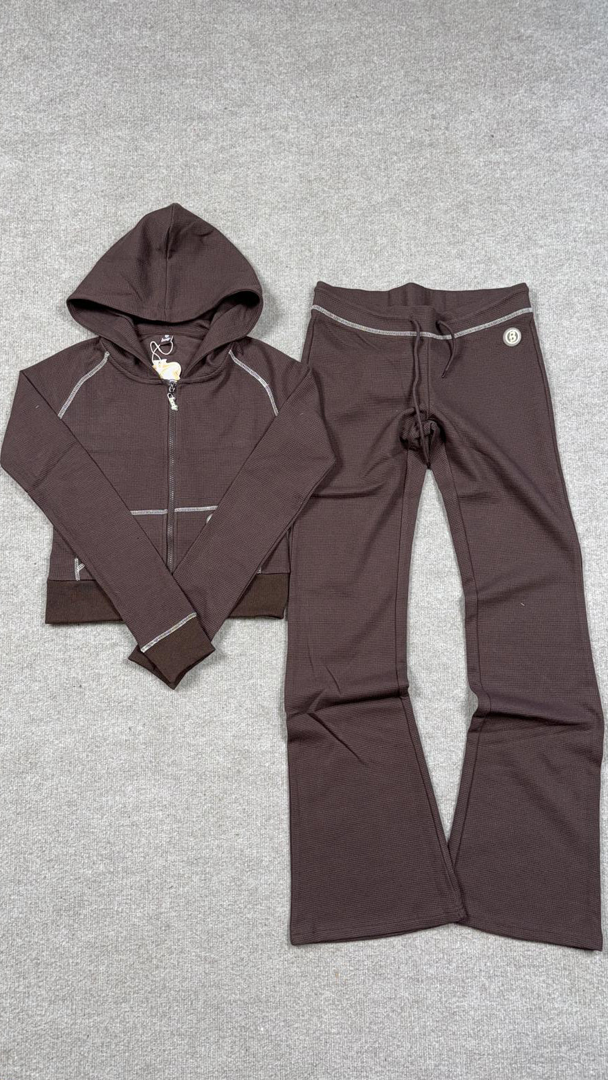 Body By Raven Waffle Sweatsuit