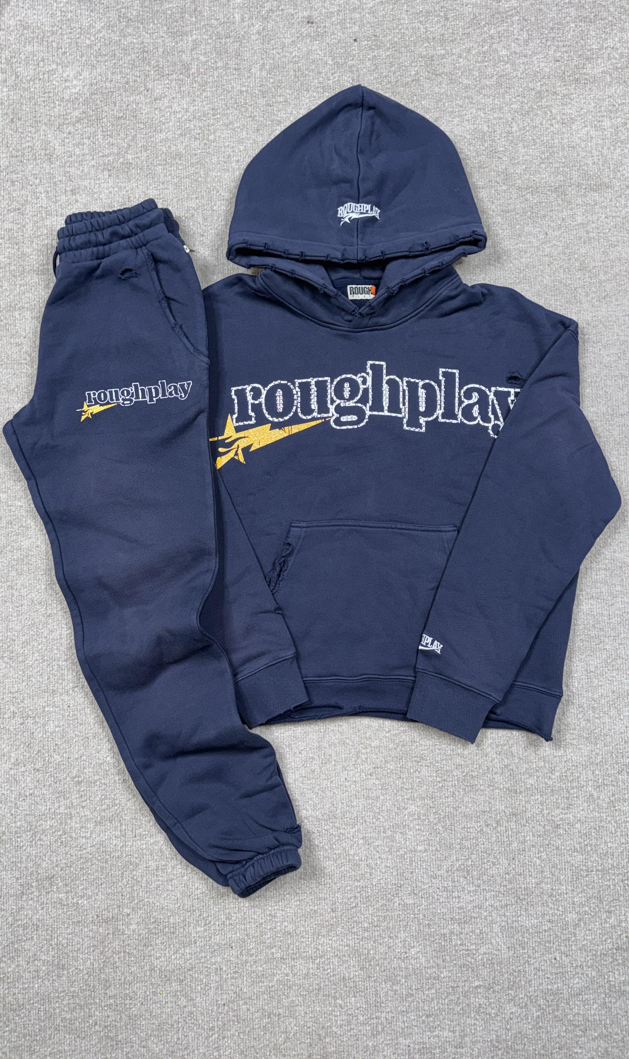 RoughPlay Sweatsuit (Blue/Yellow)