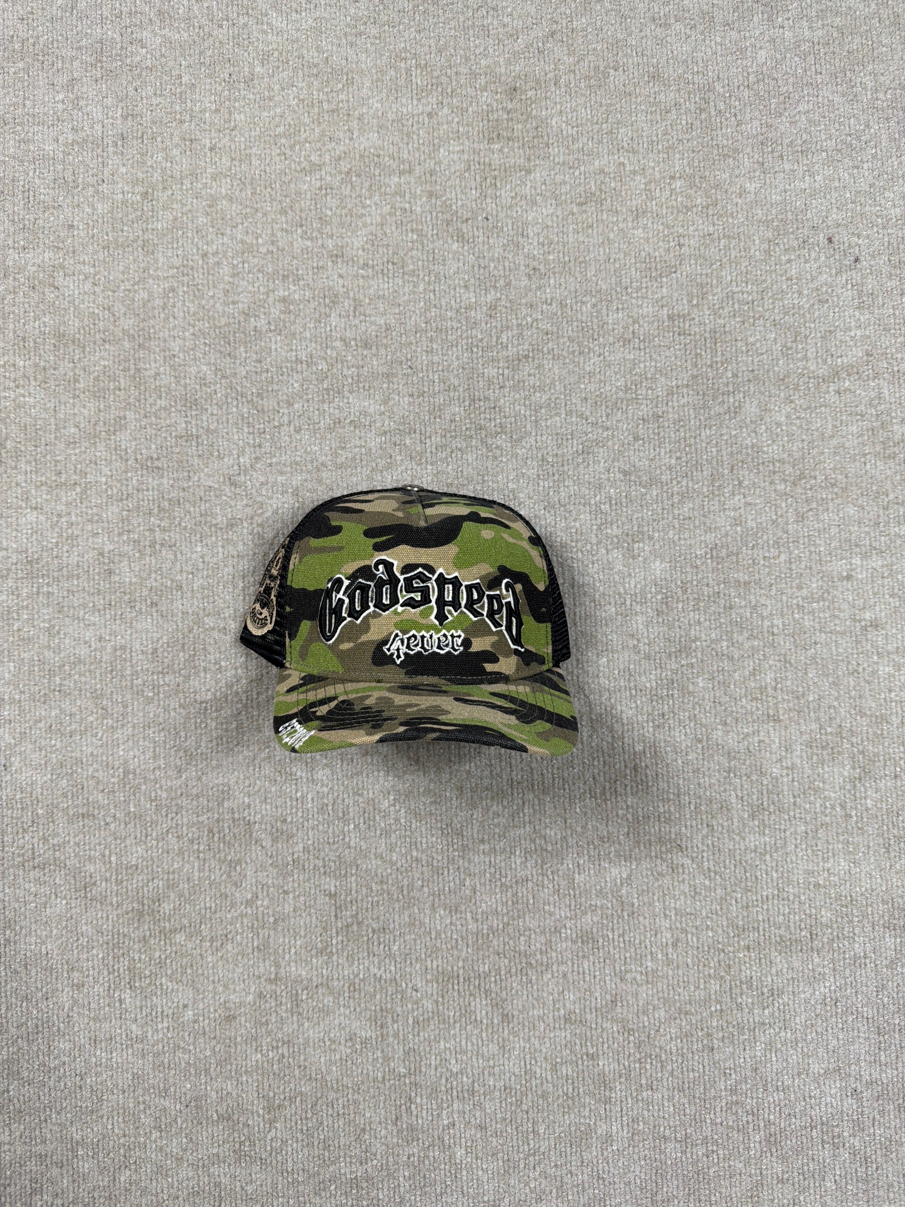 Gospeed Camo Green Trucker Hat