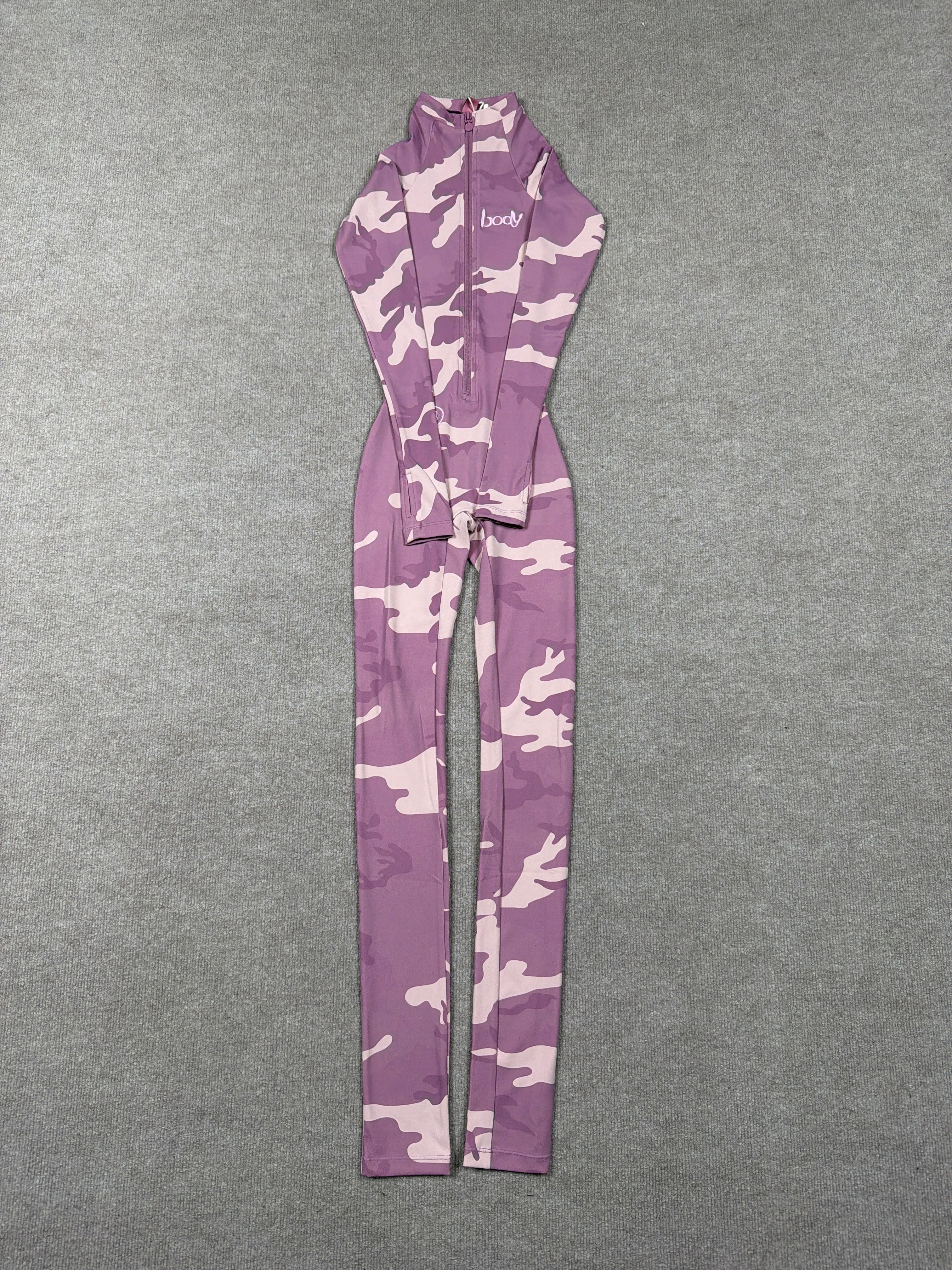 Body By Raven Basic Jumpsuit (Pink Camo)