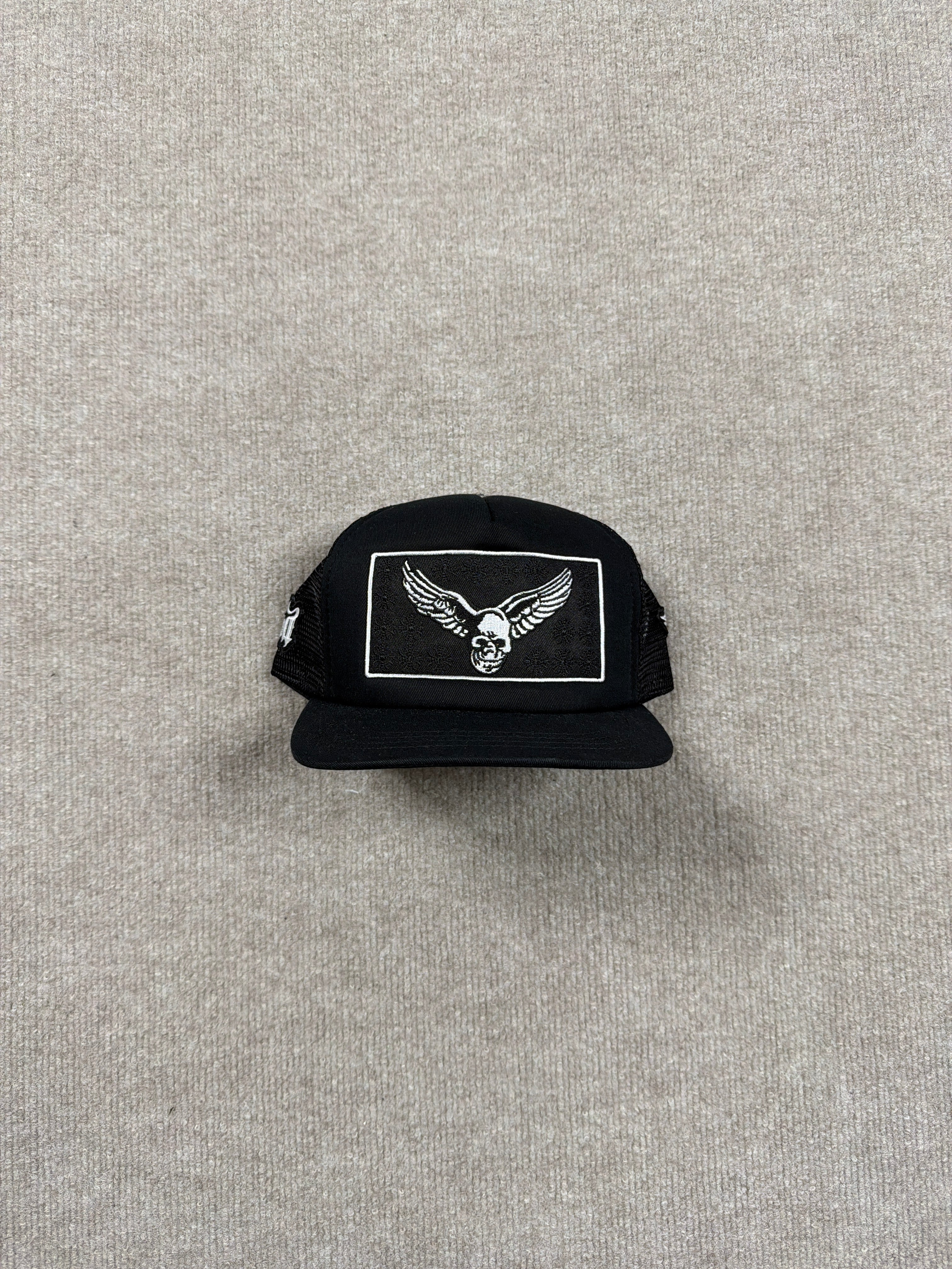 Chrome Hearts Black Hat