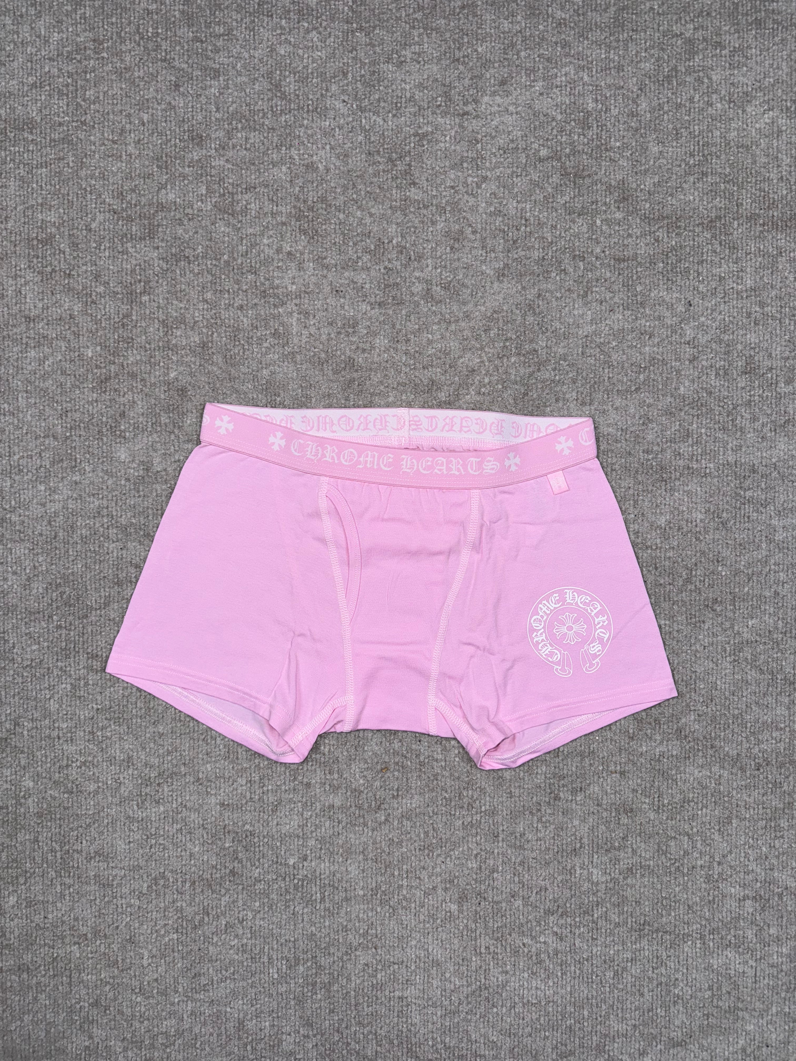 Chrome Hearts Boxers Brief Shorts (Pink)