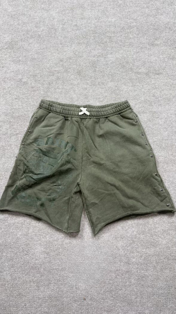 Saint vanity Olive green shorts