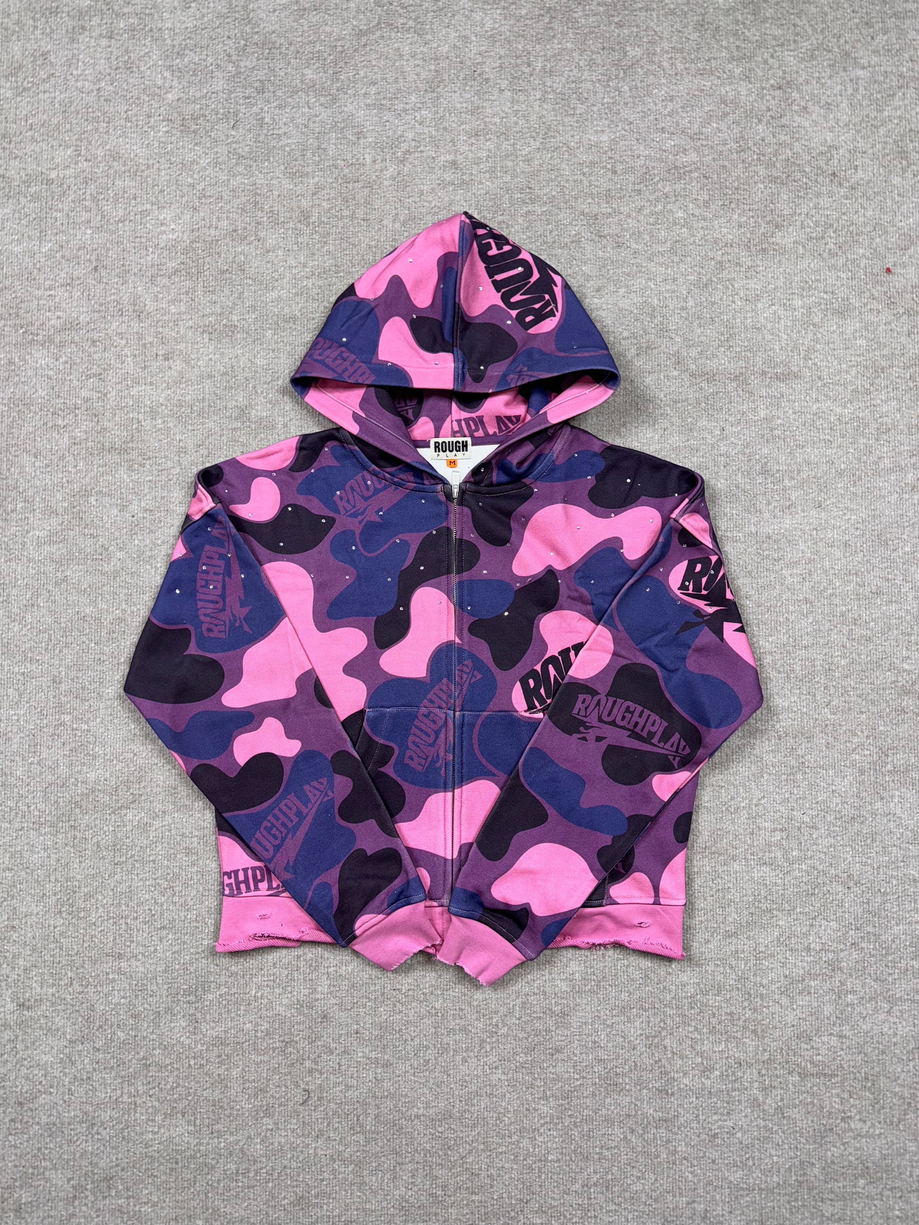 RoughPlay Camo Hoodie (PNK)