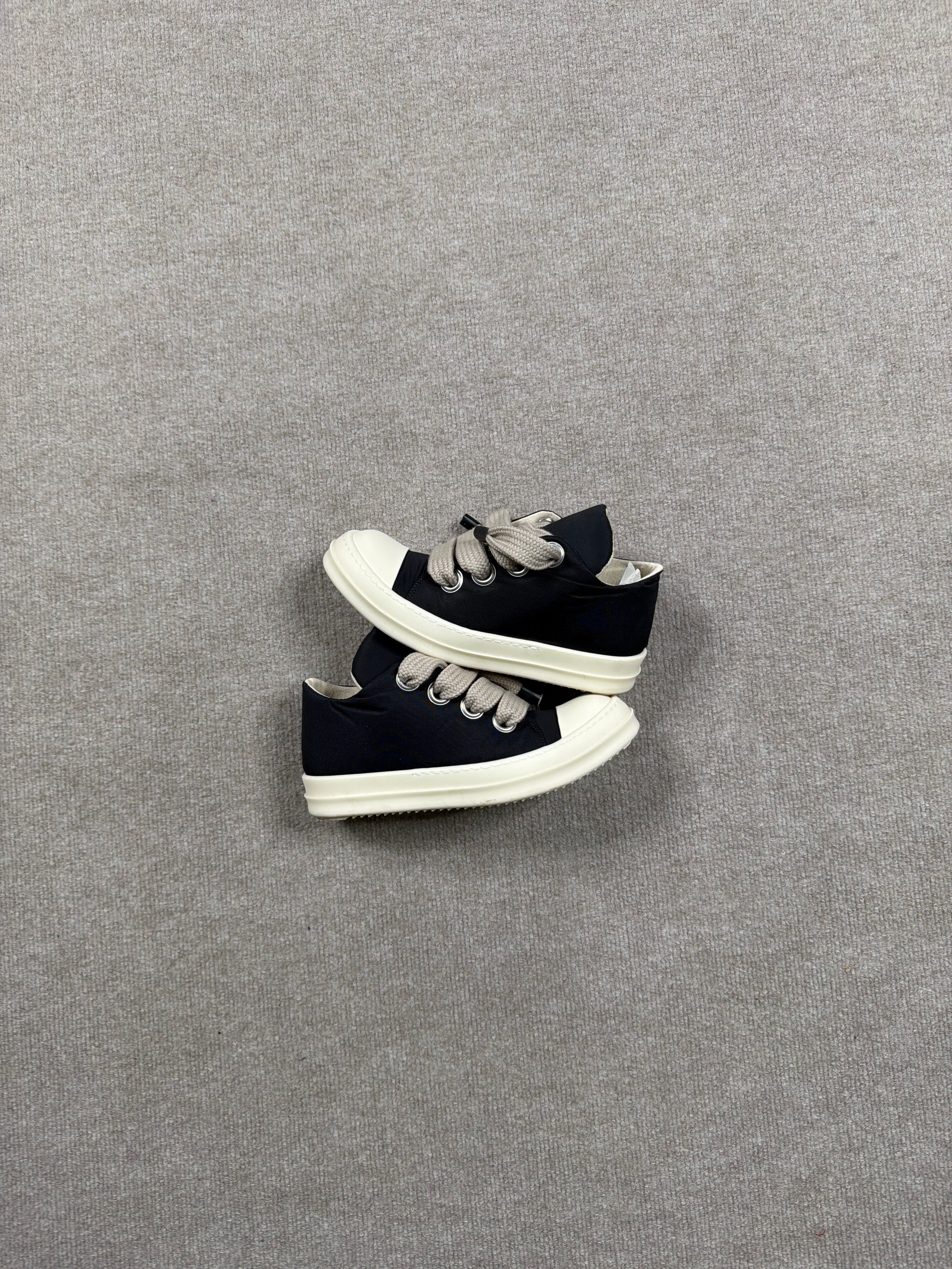 Rick Owens Low Top Jumbo Laces
