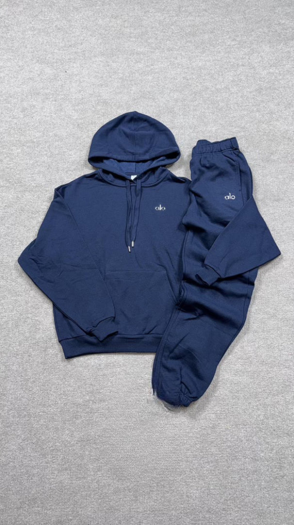 Alo Allocade Sweatsuit Navy