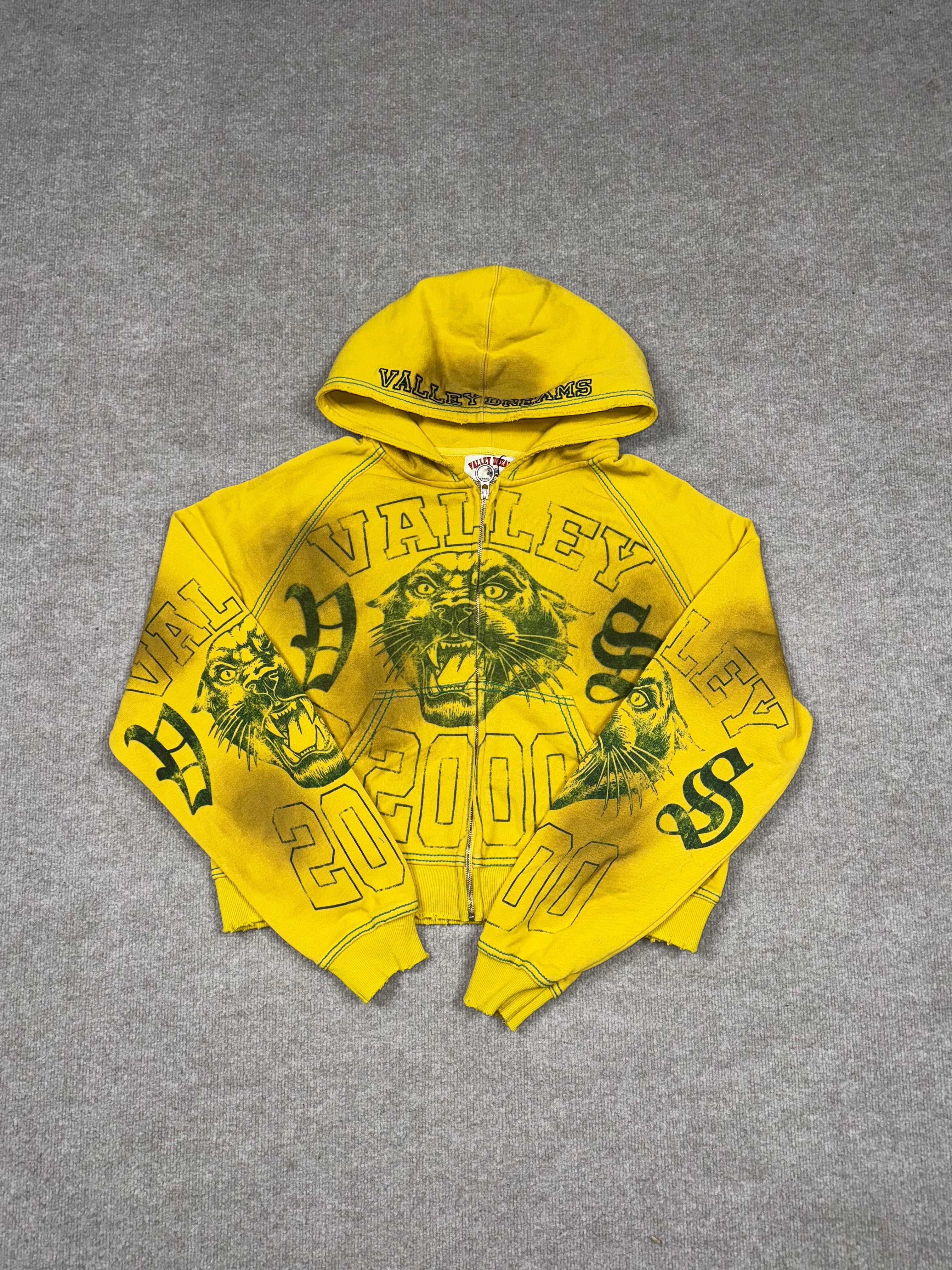 Valley Dreams zip Up (Yellow)