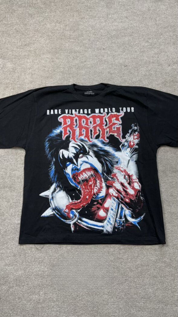 Rare x Vintage black multi color