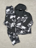 RoughPlay Water Resistance Camo TrackSuit (white)