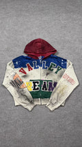 Valley dreams wonderland zip up hoodie