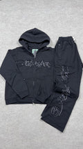 Godspeed 'Raw Import' Black Sweatsuit