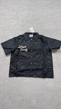 Saint vanity button up Black shirt