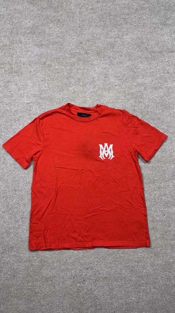 Amiri Cotton T-Shirt Red