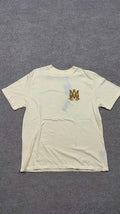 Amiri Cotton T-Shirt Beige
