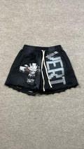 Vertabrae 'Monster' Black & Grey Shorts