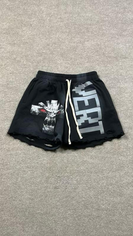 Vertabrae 'Monster' Black & Grey Shorts