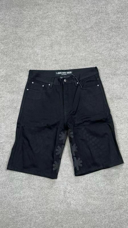LOST SHDWS Studded Black Jean Shorts