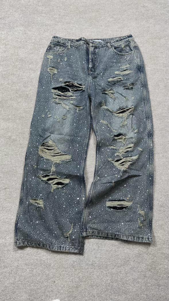 Valley rhistone jeans