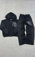 Mixed Emotion Pearl sweatsuit Black