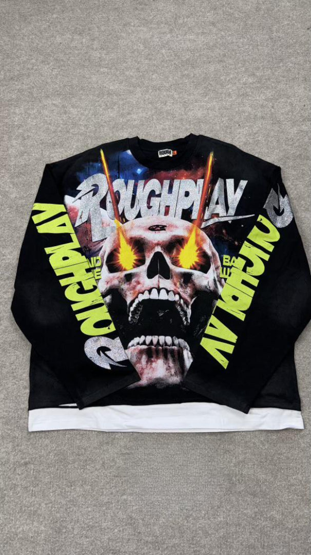 Roughplay eyes burned Long sleeve
