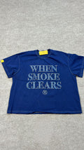 When smoke clears Blue/Blue