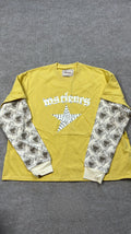 When smoke clears Yellow long sleeve