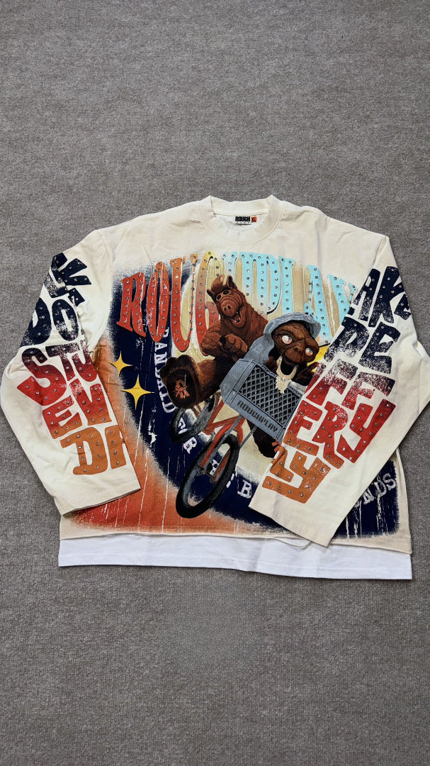 RoughPlay🩹E.T Long Sleeve (TAN)