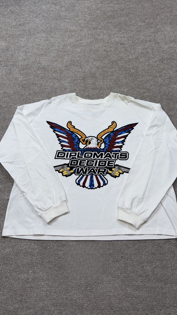 Who decides war Long sleeve